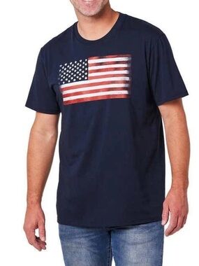 General Standard USA Flag Short Sleeve Graphic Tee